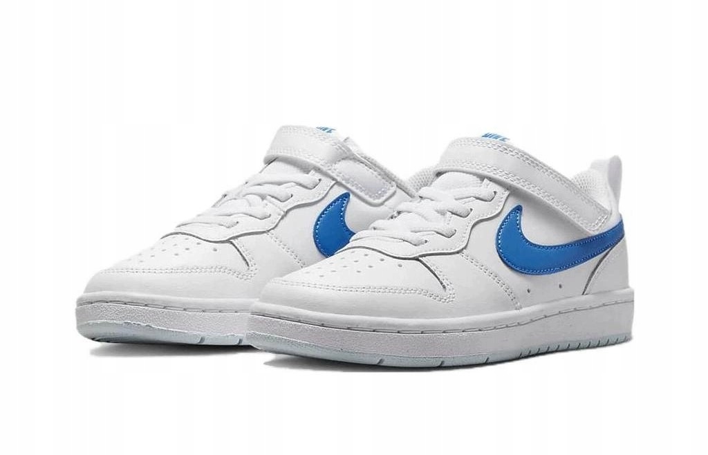 Buty Sportowe Nike Court Borough Low 2 BQ5451 123 Dziecięce Na Rzep R-27,5