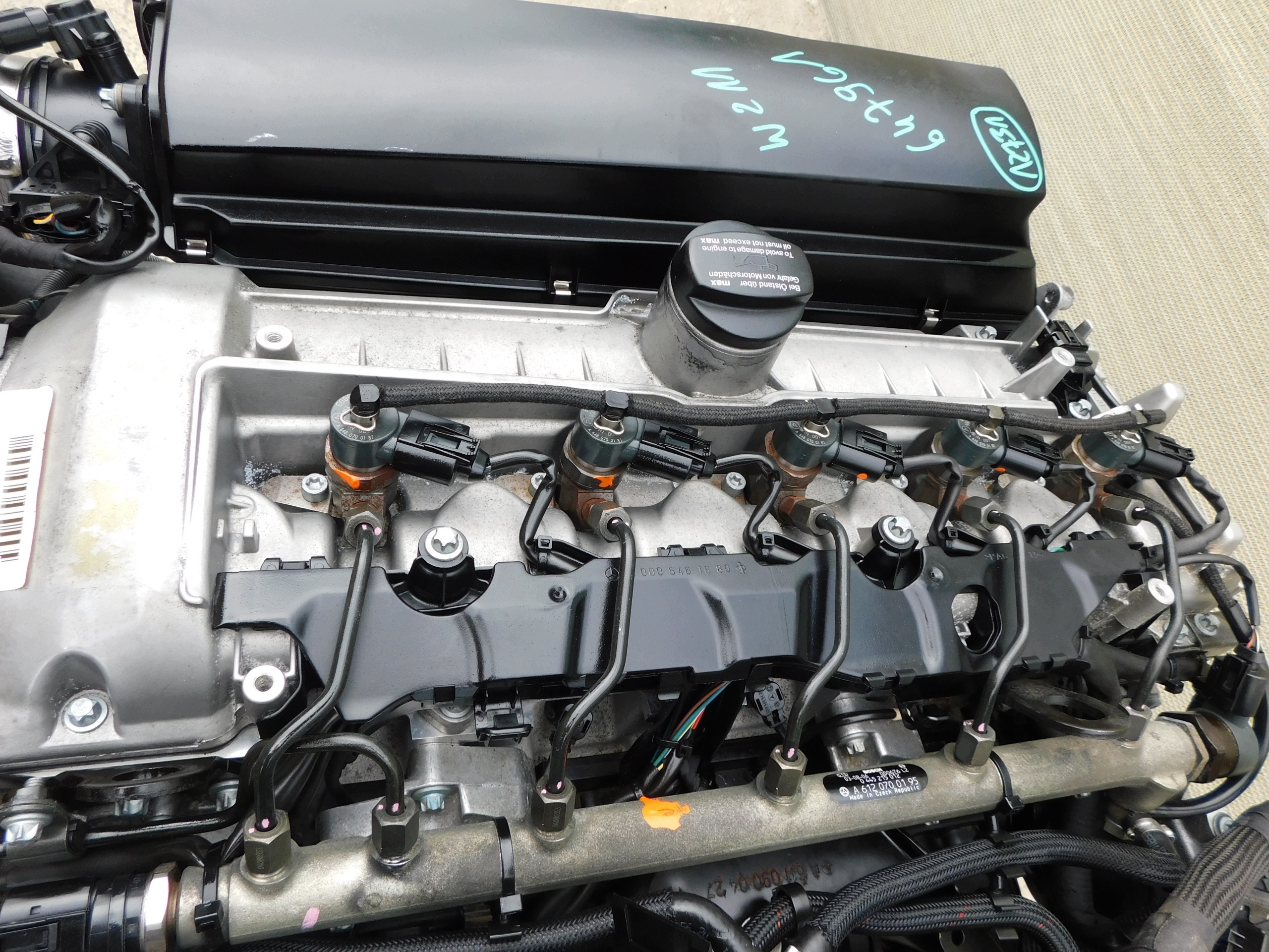 engine Mercedes 2.7 CDI W211 complete 647961 Idealny do Swap UNIKAT