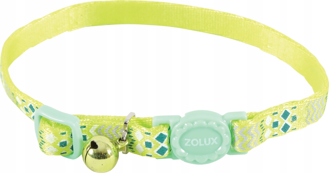 

Zolux Obroża nylon regul. Ethnic kol. zielony