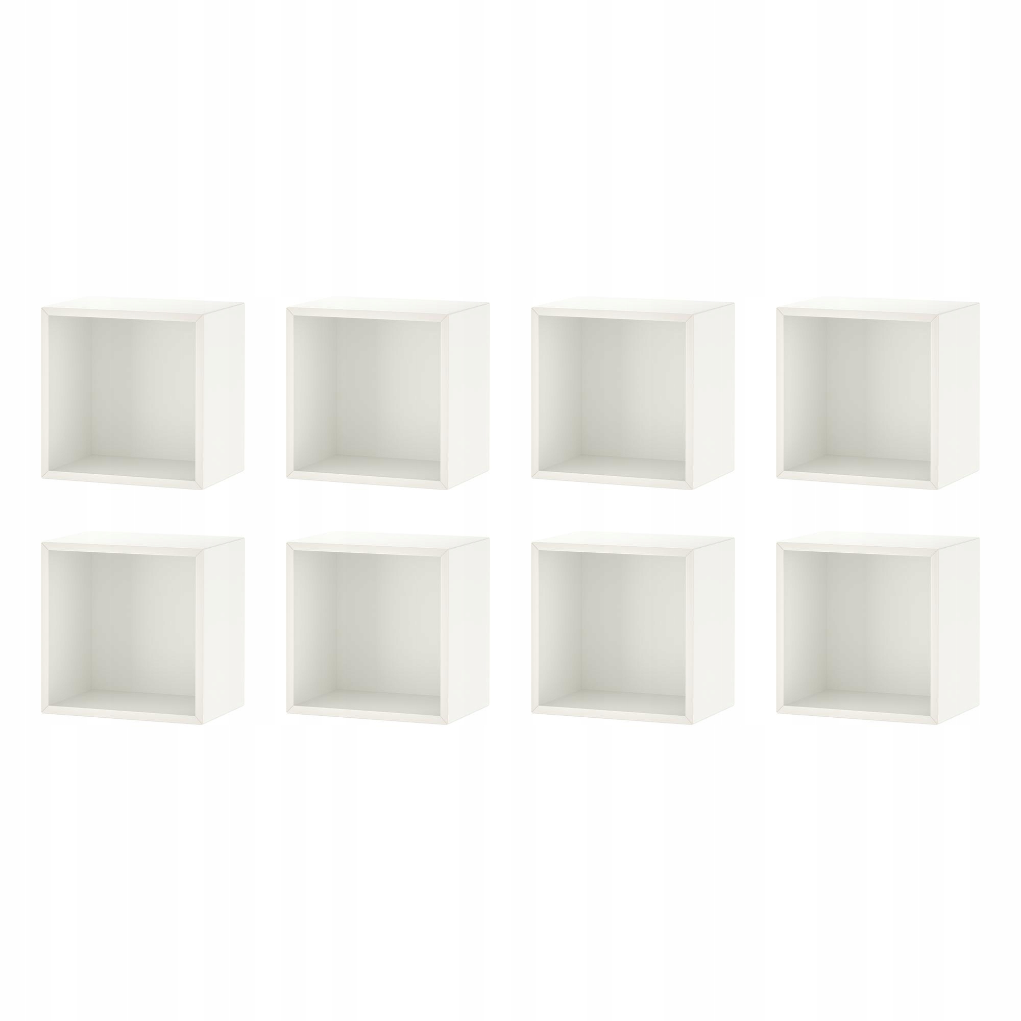 8 szt. Eket Szafka Biała 35x25x35 cm Funkcjonalny Mebel