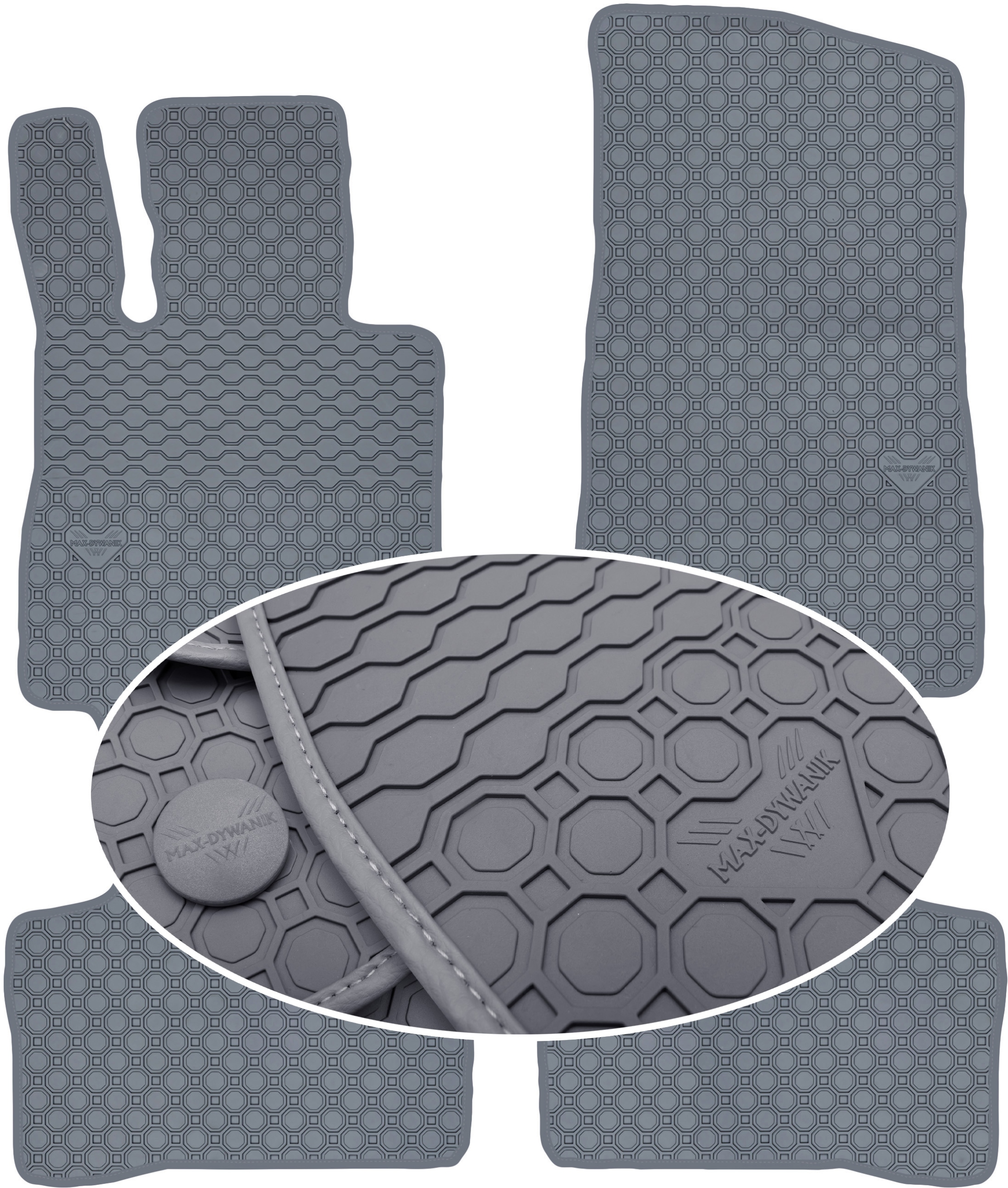 Mercedes Glc X253 2015 Koberce Šedé