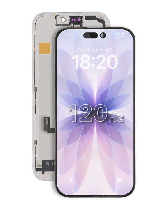 Soft Oled 120Hz displej pro Apple iPhone 17, vyměnitelný IC