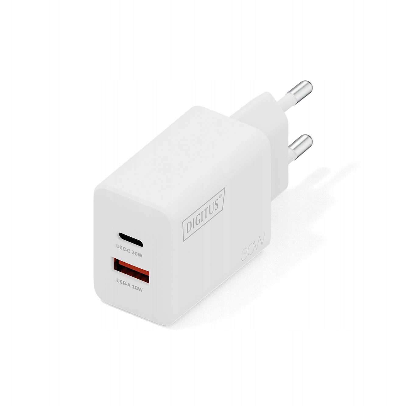 Digitus Ładowarka Pd 3.0 30W 1X Usb-c 1X Usb-a Do Telefonów Android I Apple