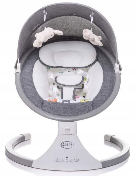 4BABY Leżaczek Huśtawka bujak Rock Relax Port Usb
