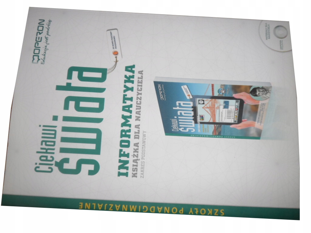 Ciekawi świata informatyka Ksiażka nauczyciela TE