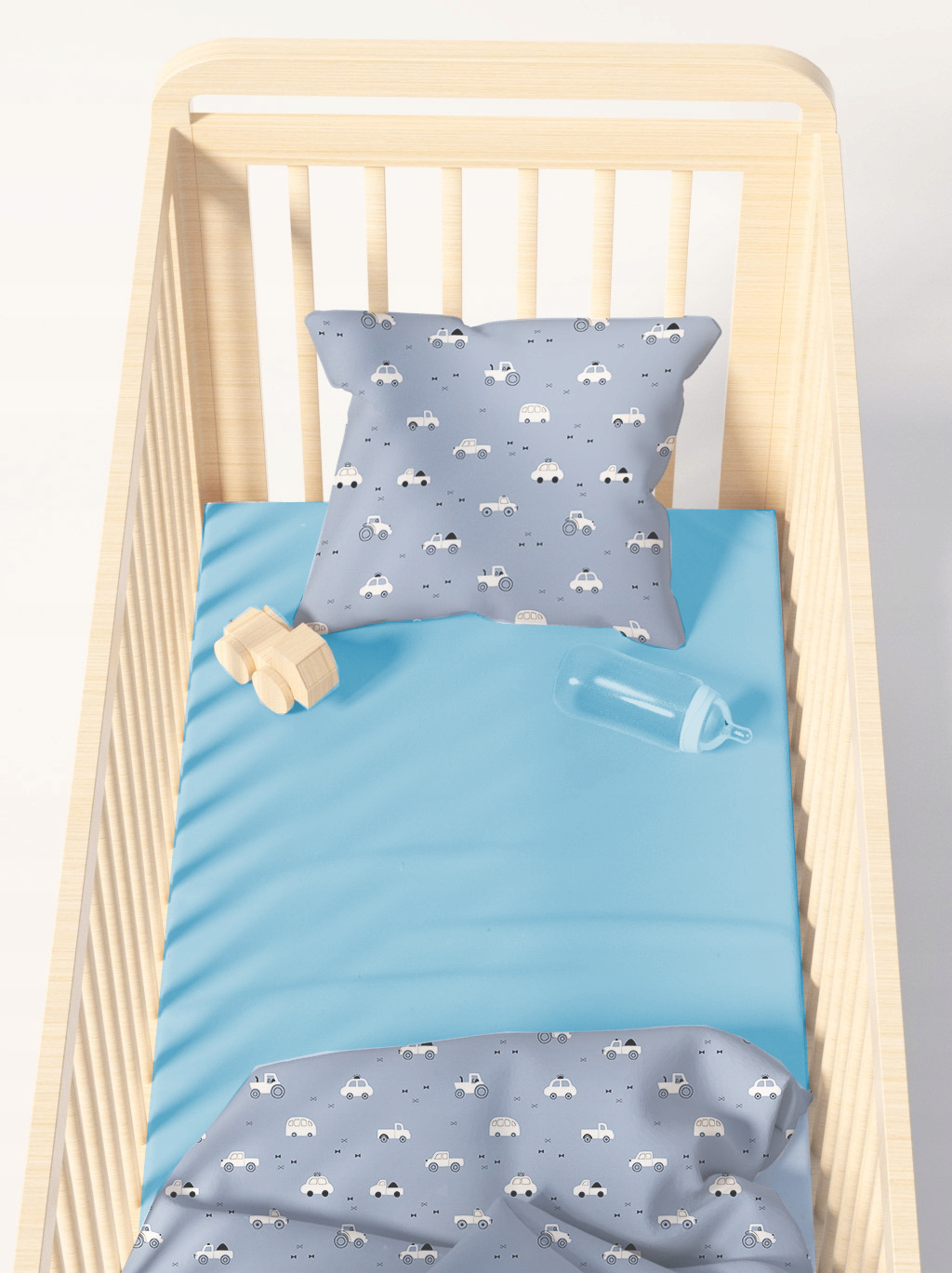 PRZEŚCIERADŁO Z GUMKĄ DO ŁÓŻECZKA JERSEY BAWEŁNA 140x70cm BABYMAM Kod producenta 5902096771701