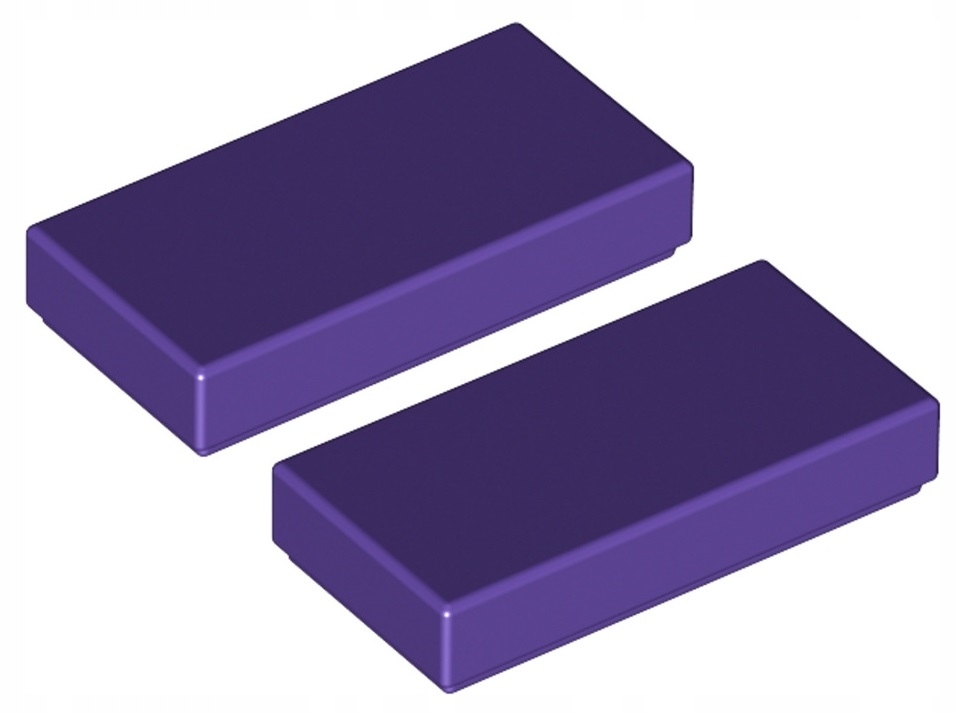 

Lego Płytka Płaska 1x2 Fioletowa 3069/4613192 2szt