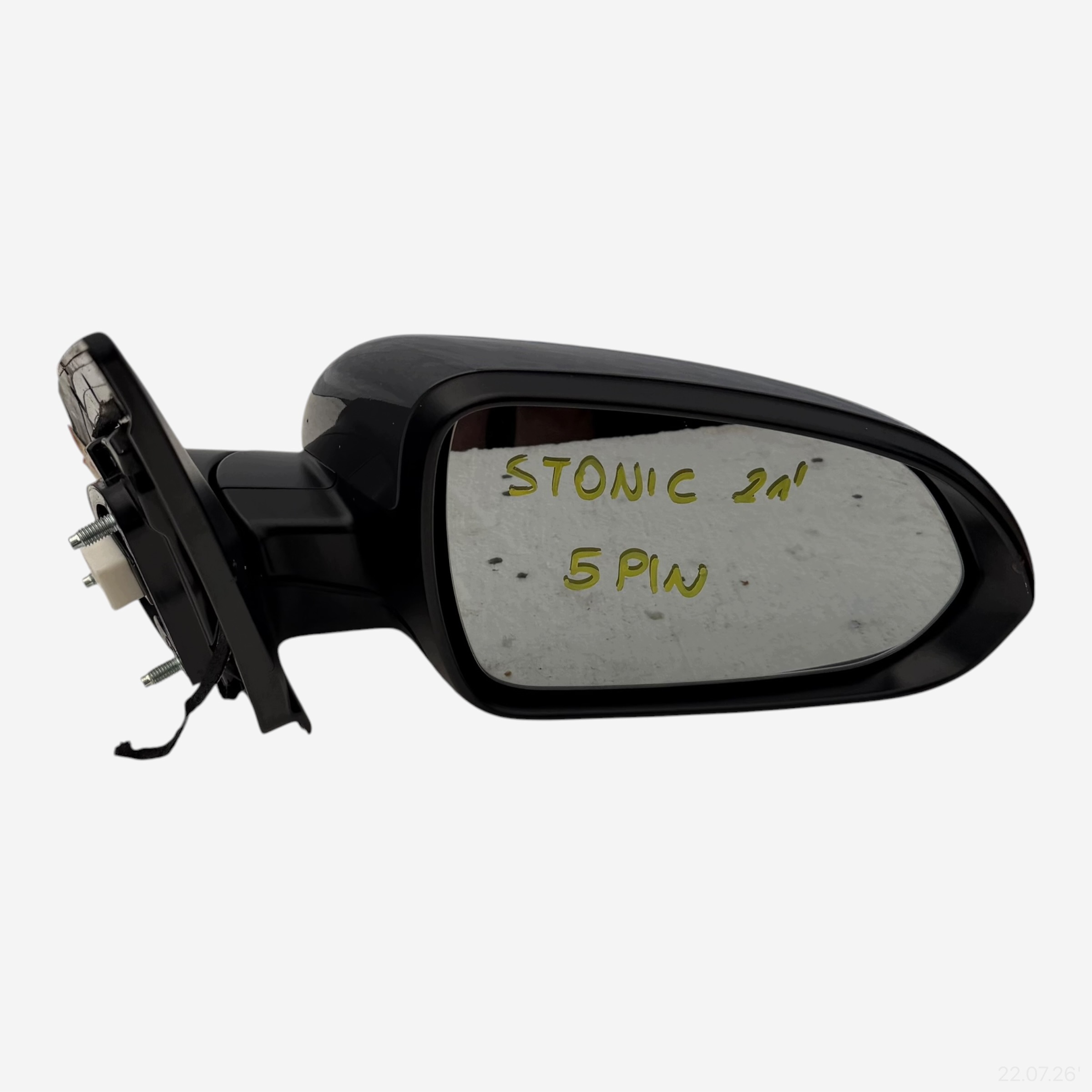 mirror right KIA STONIC LIFT 2021 ROK 5 PIN