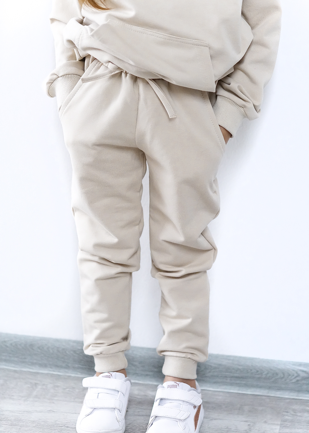 Spodnie dresowe BOBBY - 92 KREMOWE - BAYA Wiek dziecka 18 m +