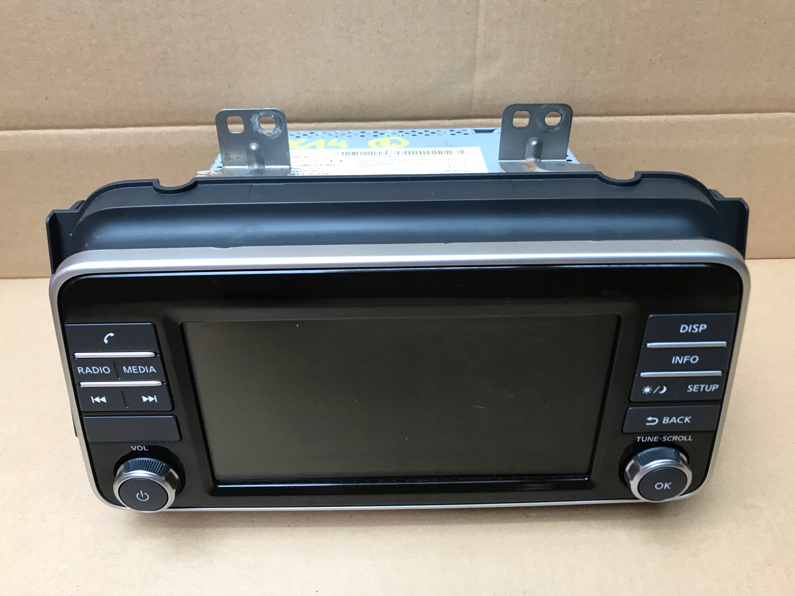 2591A5FA0B 7503750801 - MICRA K14 головное устройство радио NAVI дисплей