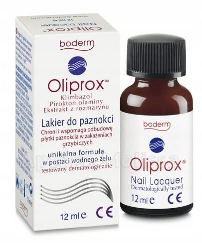 

Oliprox Lakier Przeciwgrzybiczy Do Paznokci 12ml