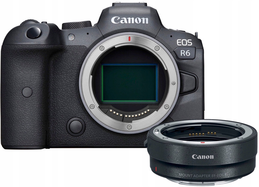 CANON EOS R6 body + адаптер EF-EOS R-новий