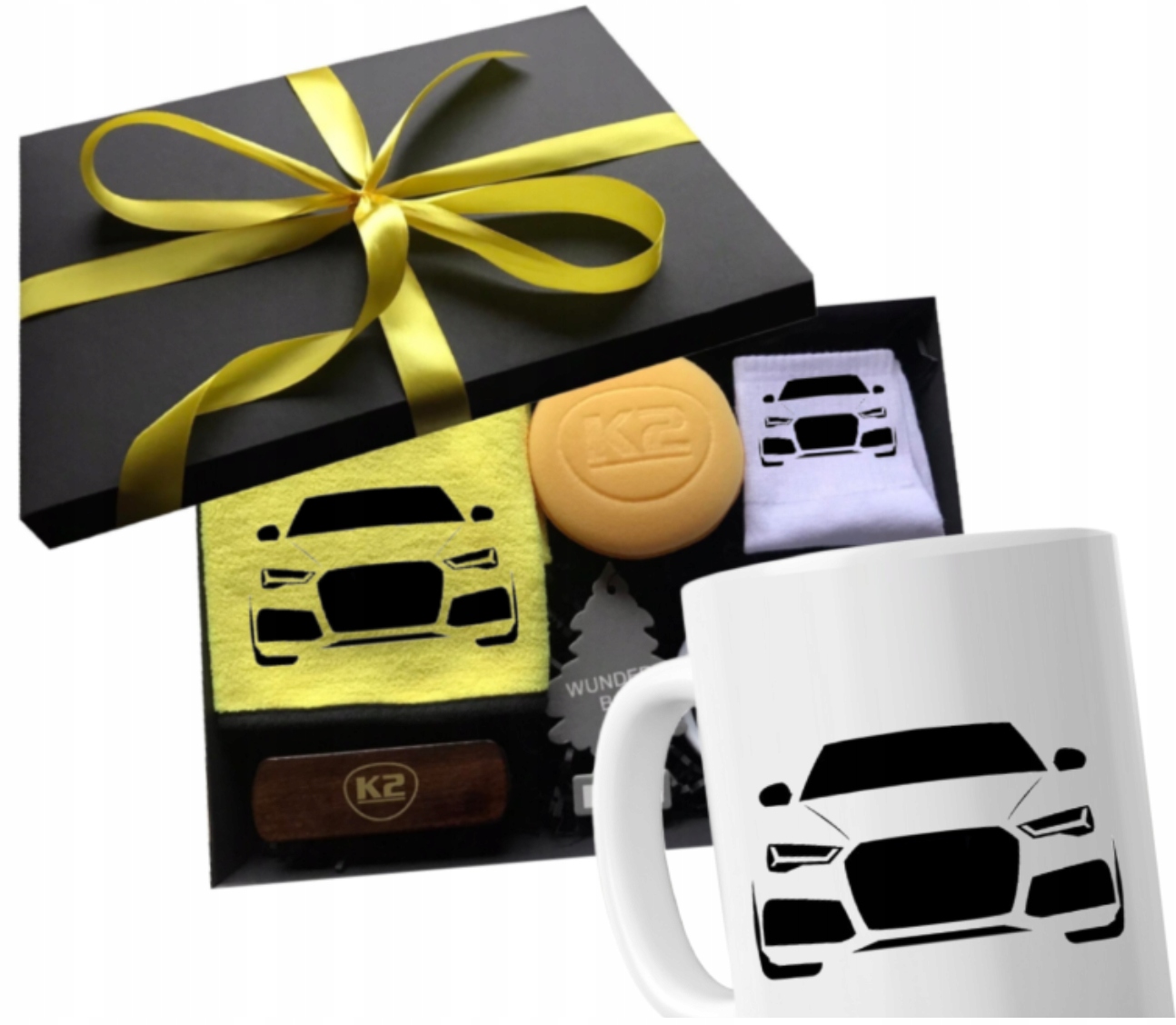 Dárková sada pro fanouška Audi pro motorkáře řidiče narozeniny dárek