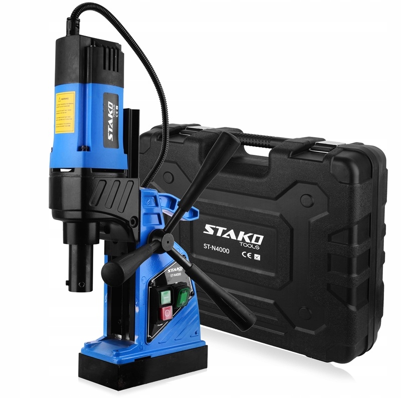 Malá Lehká Magnetická Vrtačka fi40mm 1480W 10 kg Stako