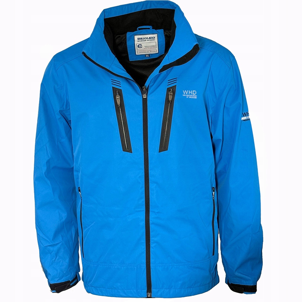 Walkhard bunda pánská MP-102B turistická, sportovní 5XL modrá