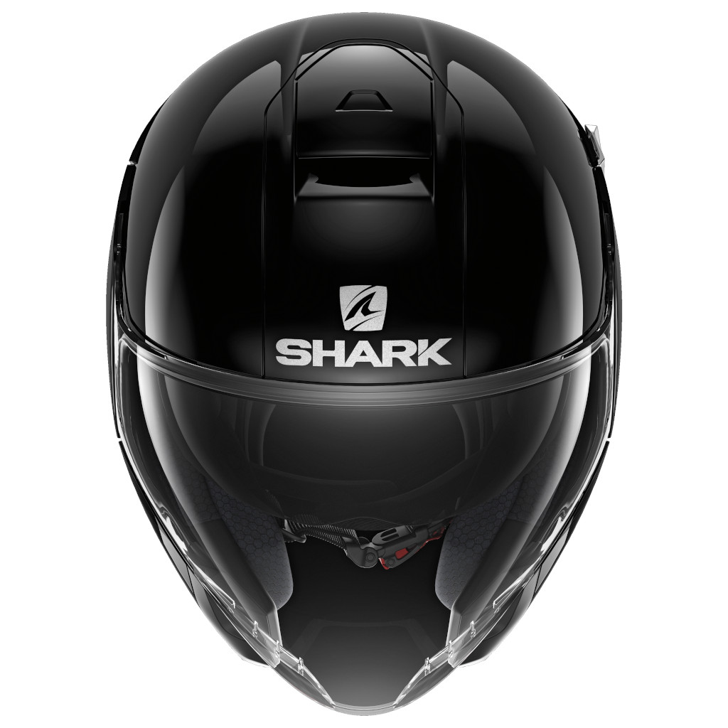 KASK MOTOCYKLOWY JET SHARK CITYCRUISER BLK GLOSS S Obwód głowy 55-56 cm