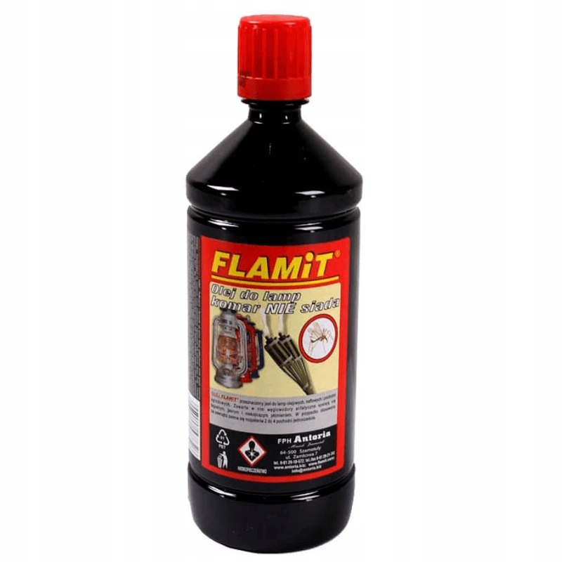 

Olej do lamp naftowych pochodni na komary 500ml