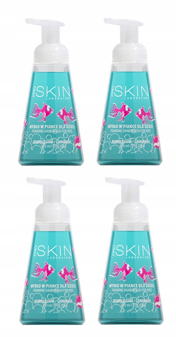 

Proskin Mydło w piance dla dzieci Bubble Gum 4x320