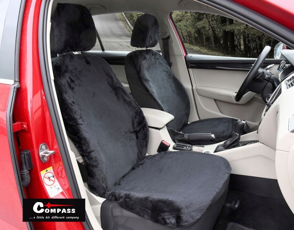 Compass Pokrowce na siedzenia Smooth, 11 sztuk, czarne Producent Compass