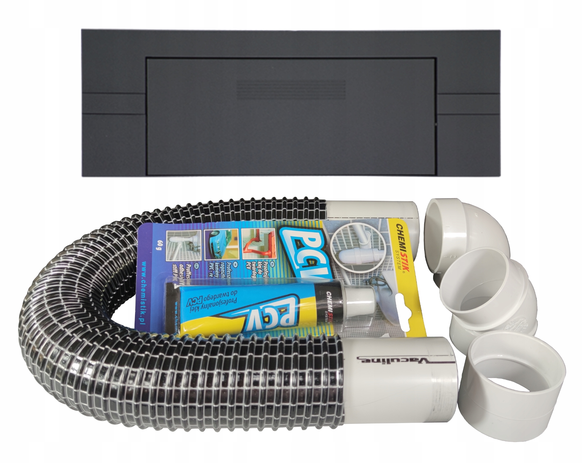 Szufelka Automatyczna KitVac grafit ciem+przyłącze