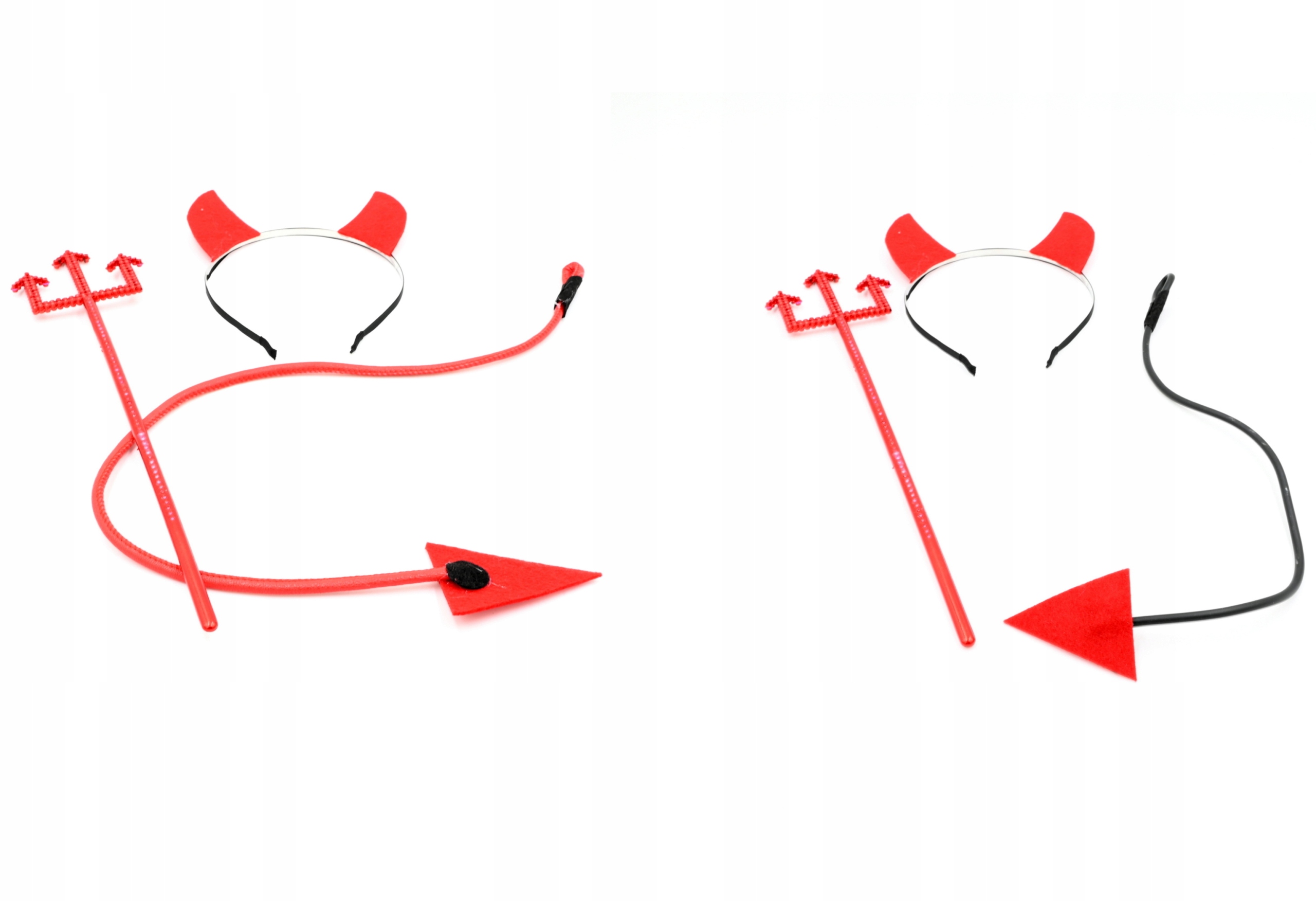 ZESTAW DIABEŁKA ROGI OGON TRÓJZĄB DIABŁA 33CM Typ rogi