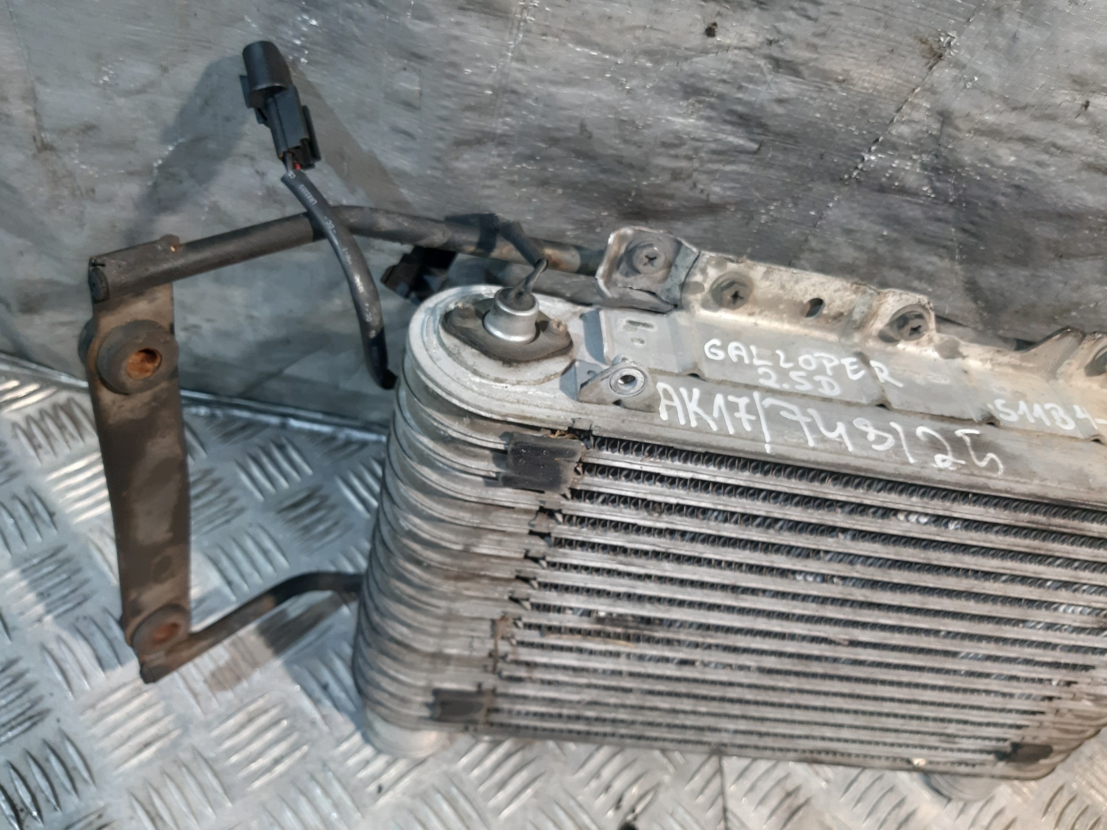 intercooler chladič HYUNDAI GALLOPER 2,5 D ventilátor HR140200A