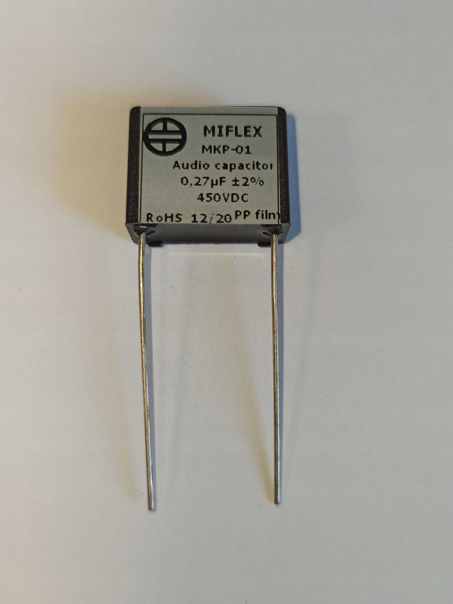 Kondensator AUDIO MKP-01 0,27uF +/-2% MIFLEX 450V
