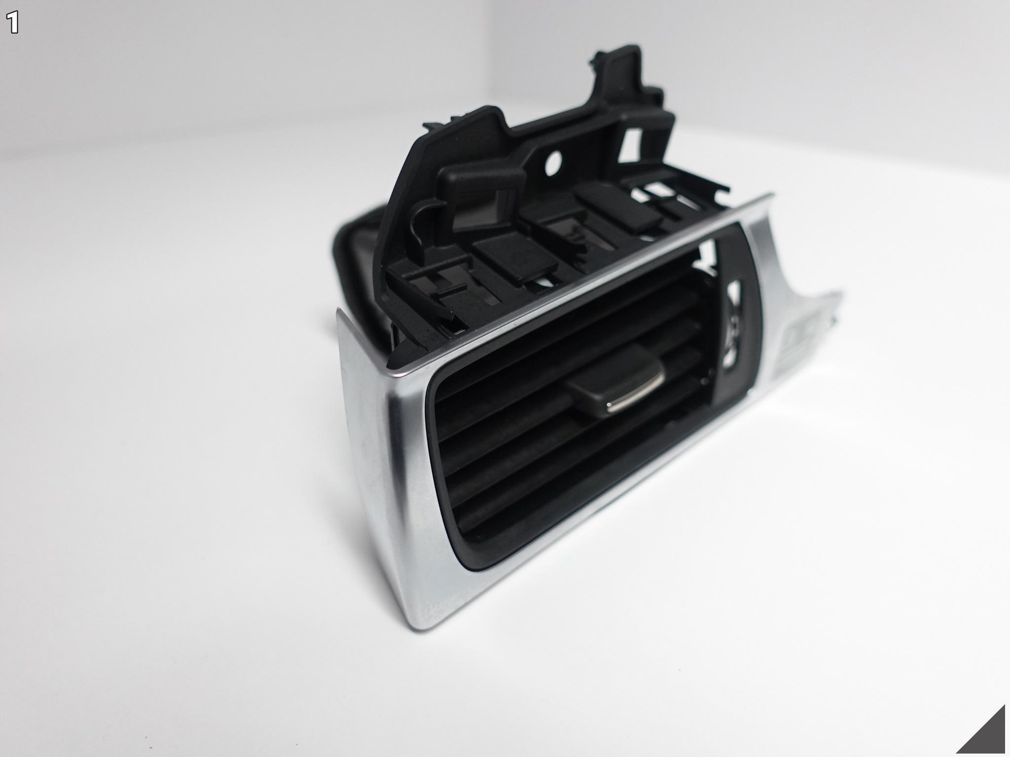 AUDI A7 S7 A6 S6 4G8 4G0 C7 10-18 grid air conditioning devices side left CHROM cockpit