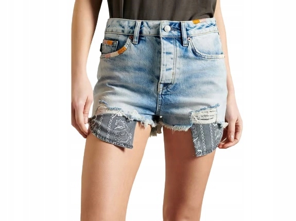 Dámské džínové Kraťasy Superdry , módní velikost W28