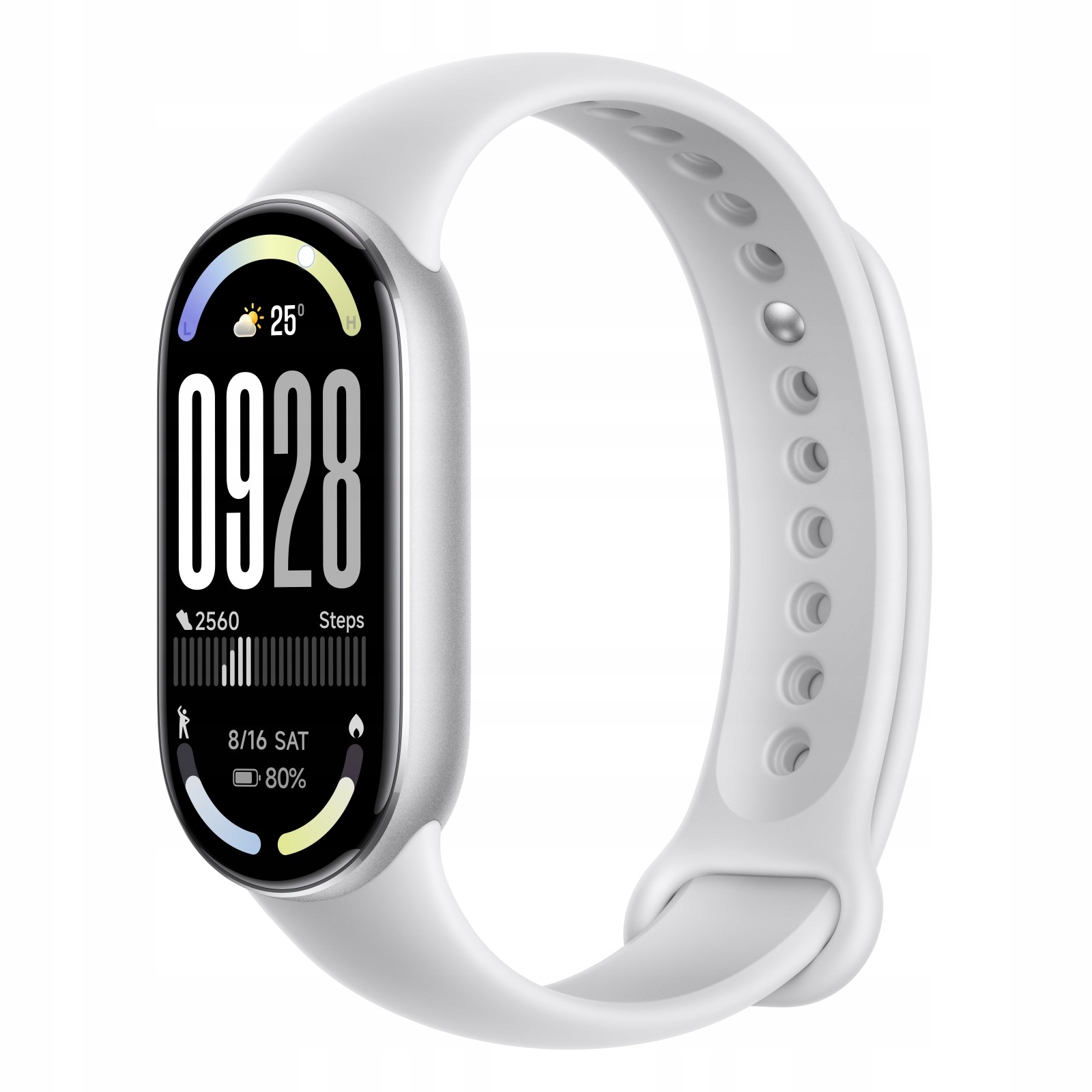 Xiaomi Smart Band 10 Stříbrný Chytrý náramek Bluetooth 5.4,