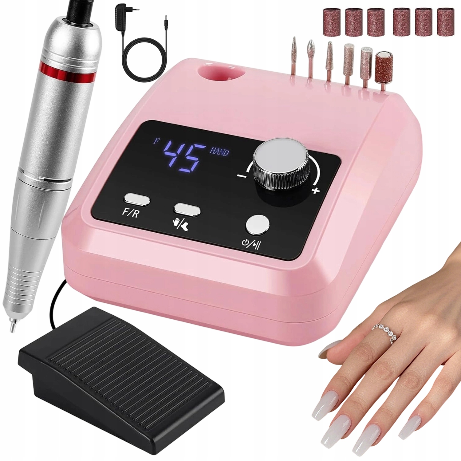 Elektrická Bruska S Nastavitelnou Ergonomickou Hliníkovou Rukojetí