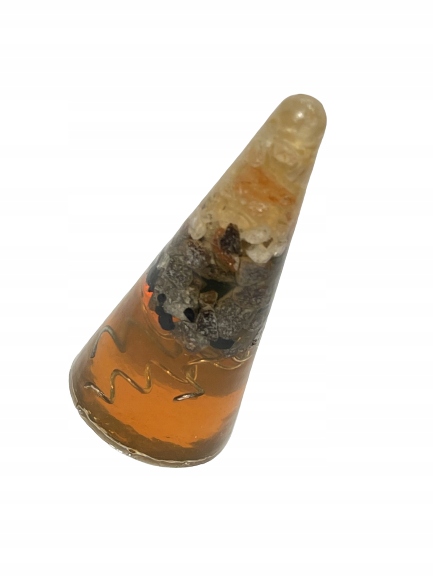 

Orgonit Piramida kryształ górski 6cm