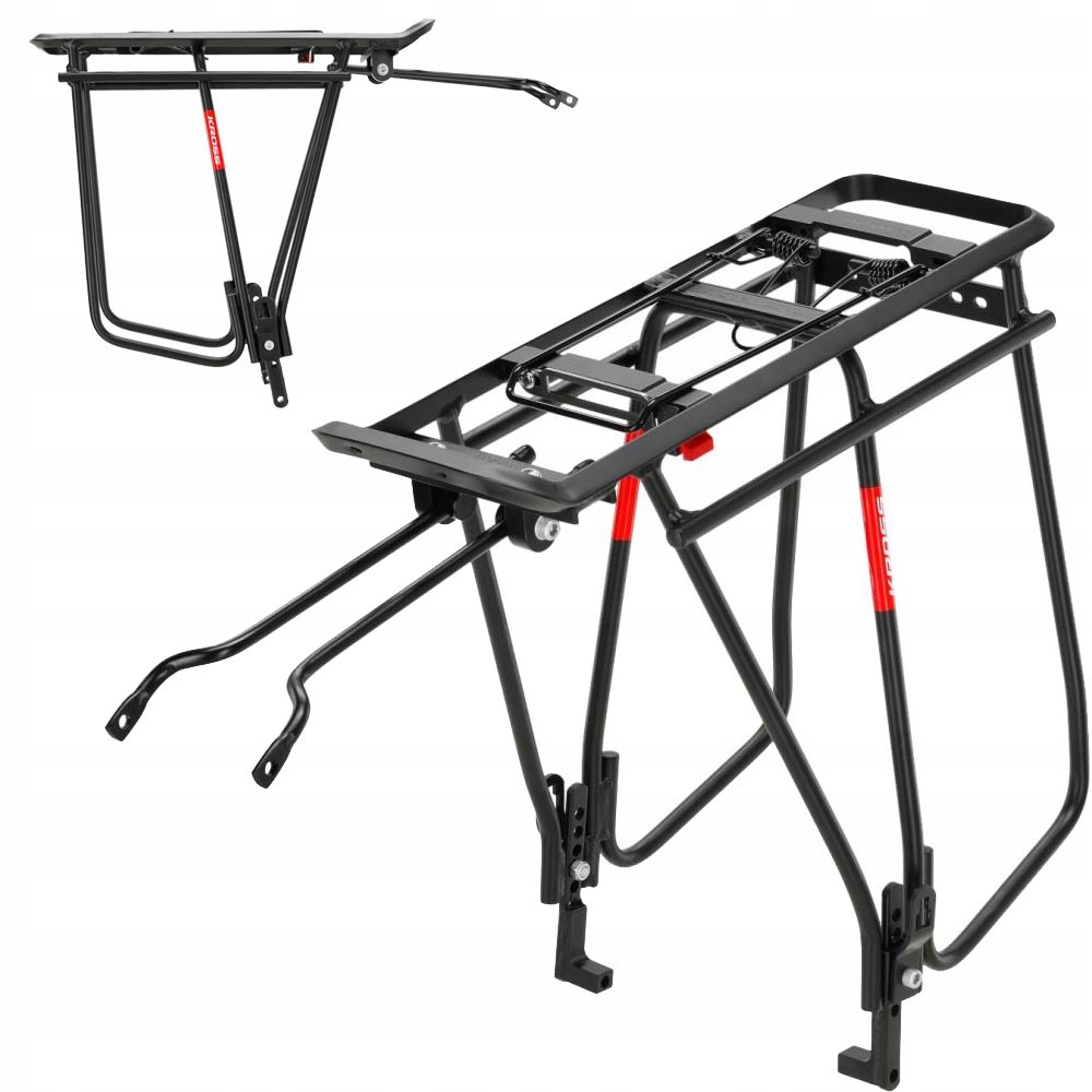 Bagażnik Rowerowy Kross Travelrack Carrymore 24-28 Czarny na Rower
