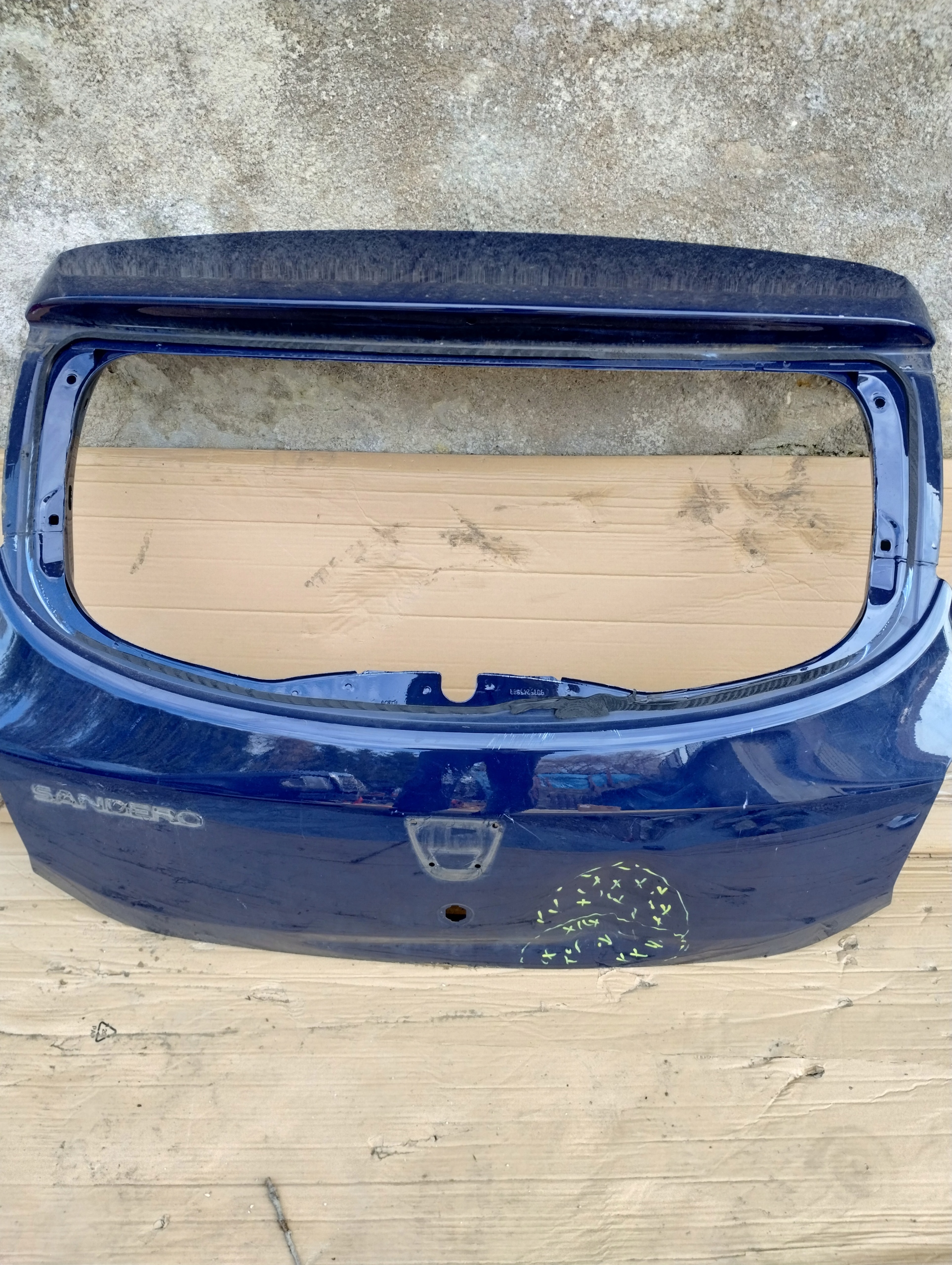 DACIA SANDERO II 12-20 boot doors rear part cover boot