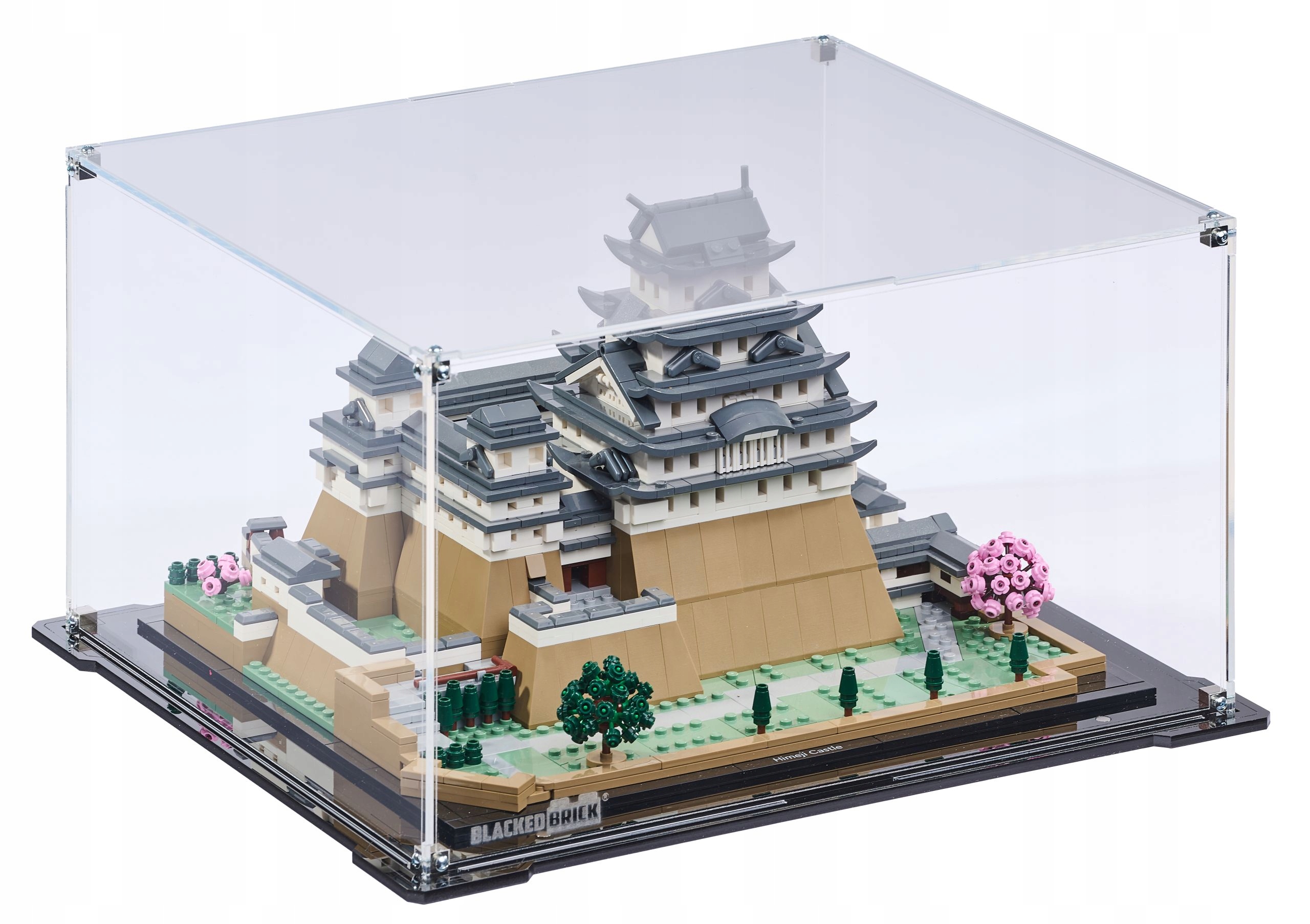 Vitrína Blacked Brick pre Lego 21060 Architecture Zámok Himeji