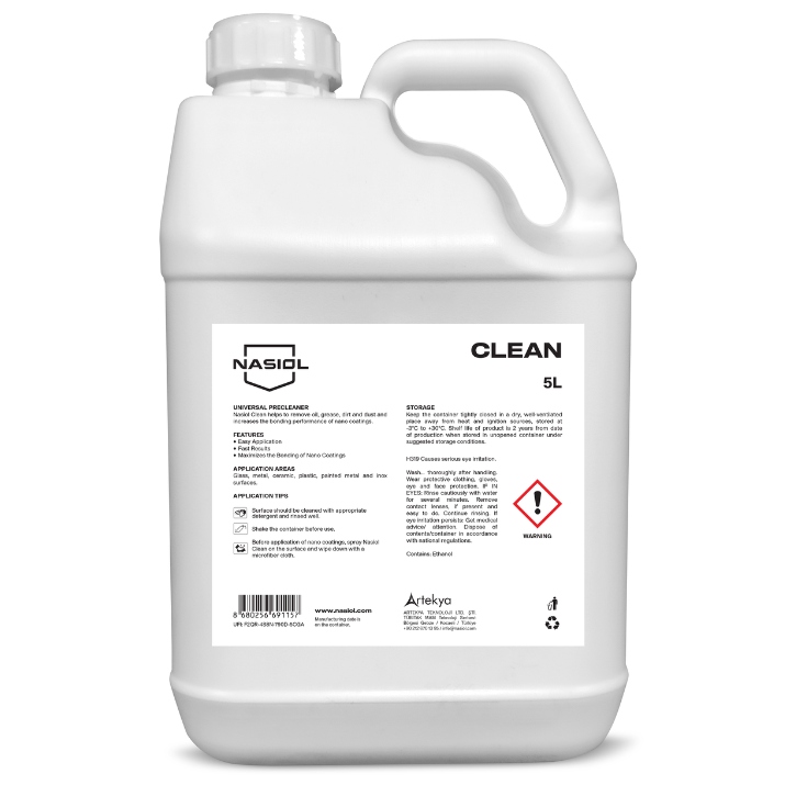 Nasiol Clean 5L – inšpekčný roztok, odmasťovač jemný k lakom