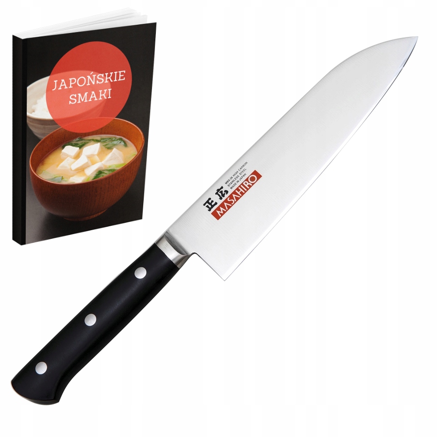 Nôž Masahiro Mv-h Santoku 17,5 cm univerzálny z japonskej ocele