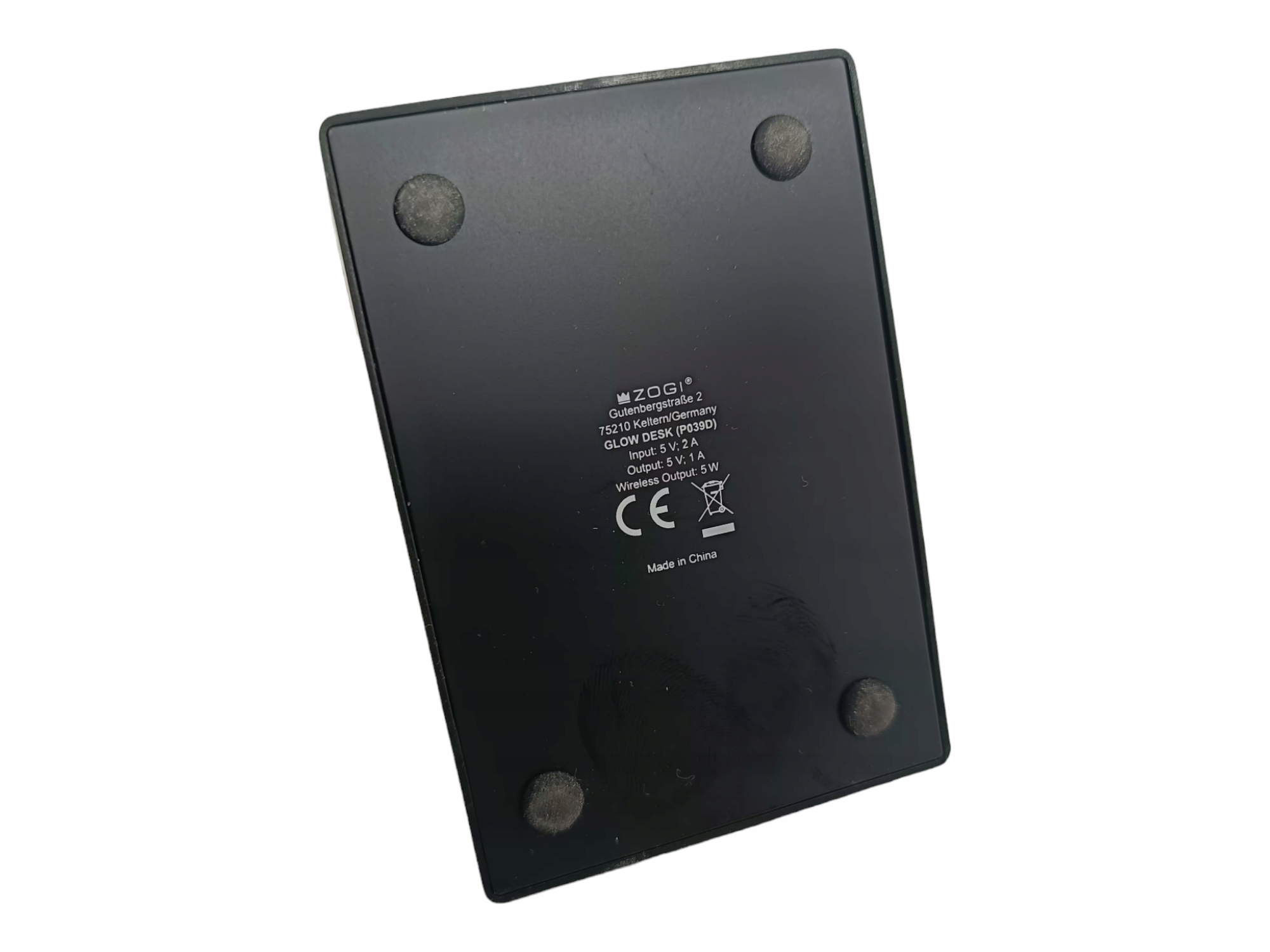 Ładowarka indukcyjna ZOGI Stan opakowania brak opakowania