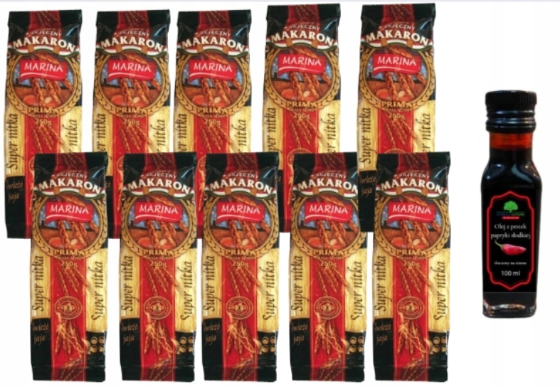 Levně Těstoviny nudličky Marina 250 g