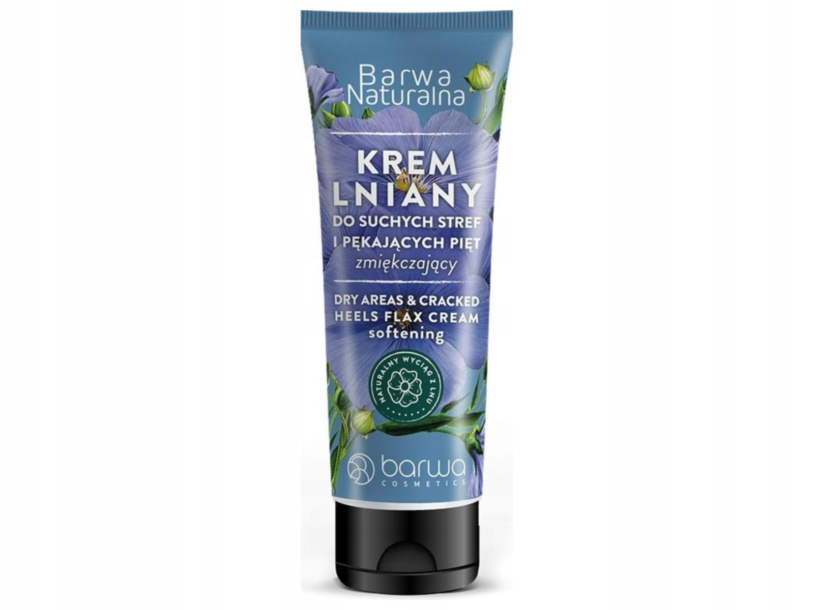 BARWA Naturalna Krem Lniany do suchych stref 75ml