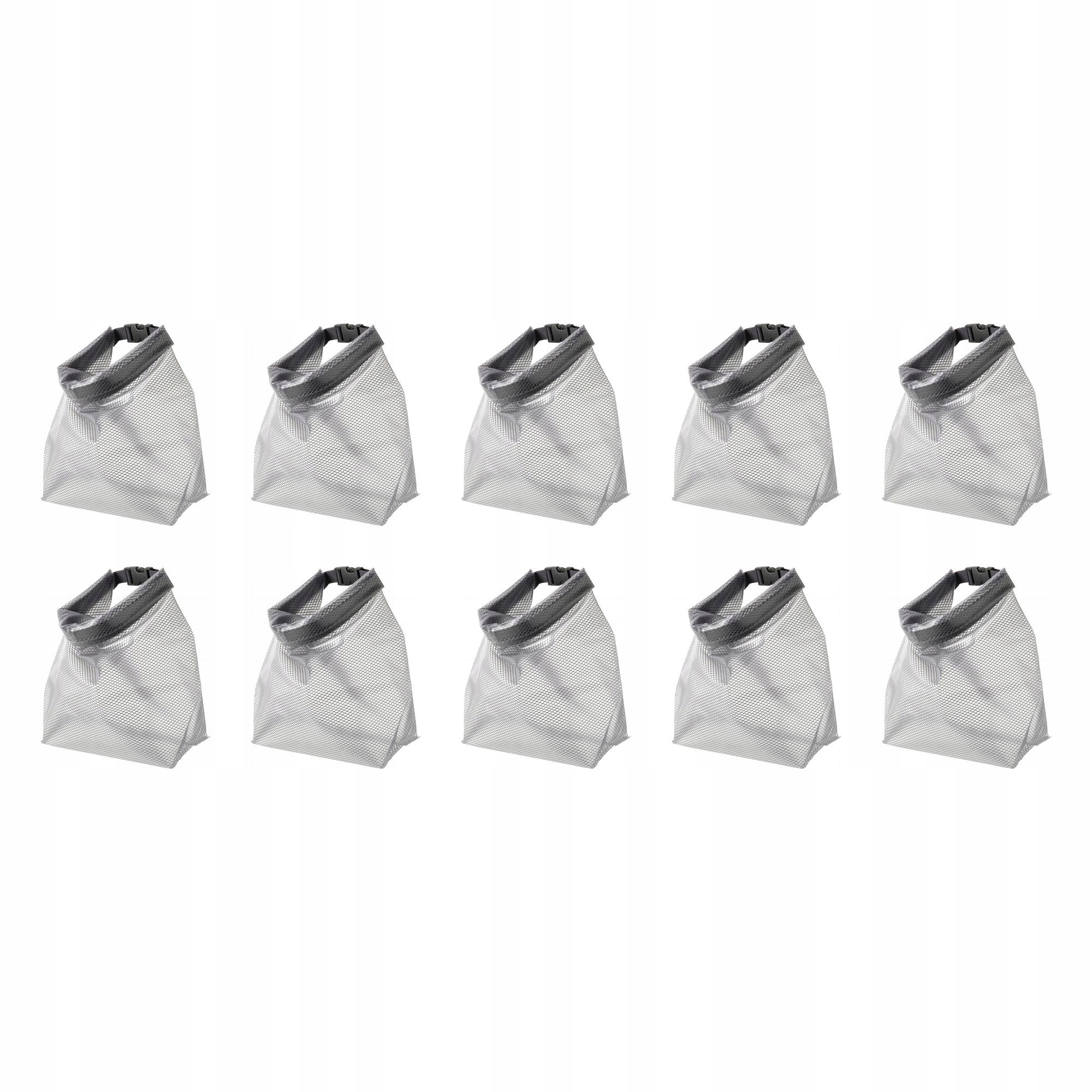 10 ks Vodotěsná taška 16x12x24 cm 2.5 l Rensare