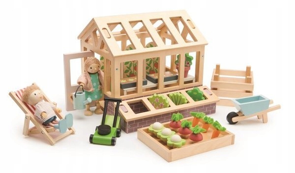 Drewniana szklarnia TENDER LEAF TOYS