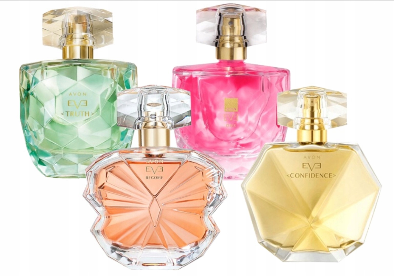Avon Zestaw Eve 4 x 50 ml kolekcja Eve: One, Truth, Confidence, Become