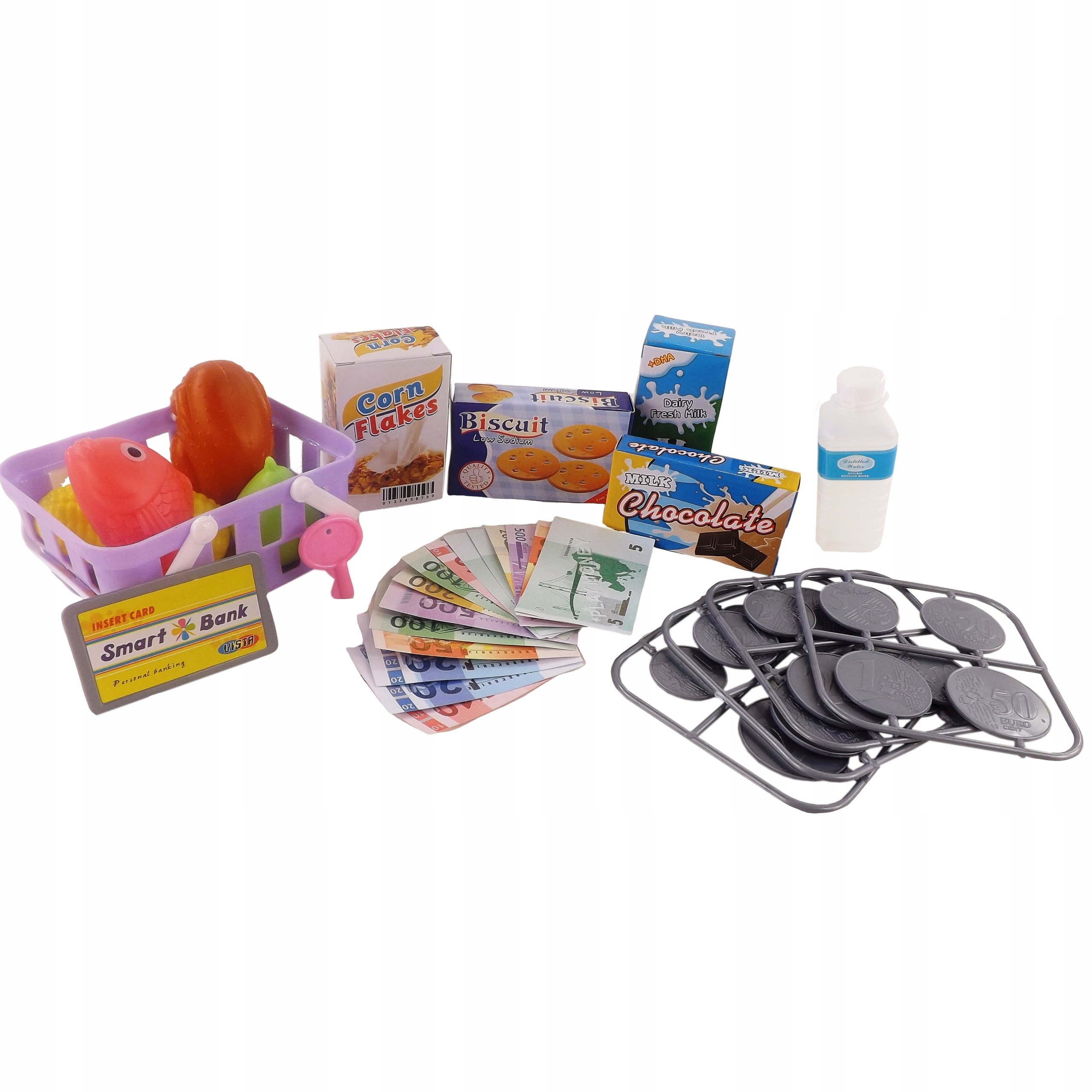 DUŻY ZESTAW KASA SKLEPOWA SENSORYCZNY CZYTNIK 5911 Bohater brak