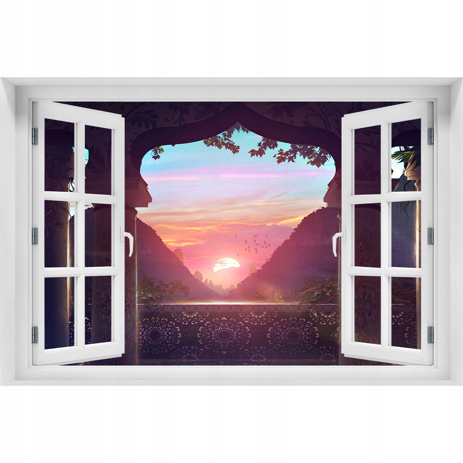 

Naklejka Fototapeta Okno Architektura wschód 90x60
