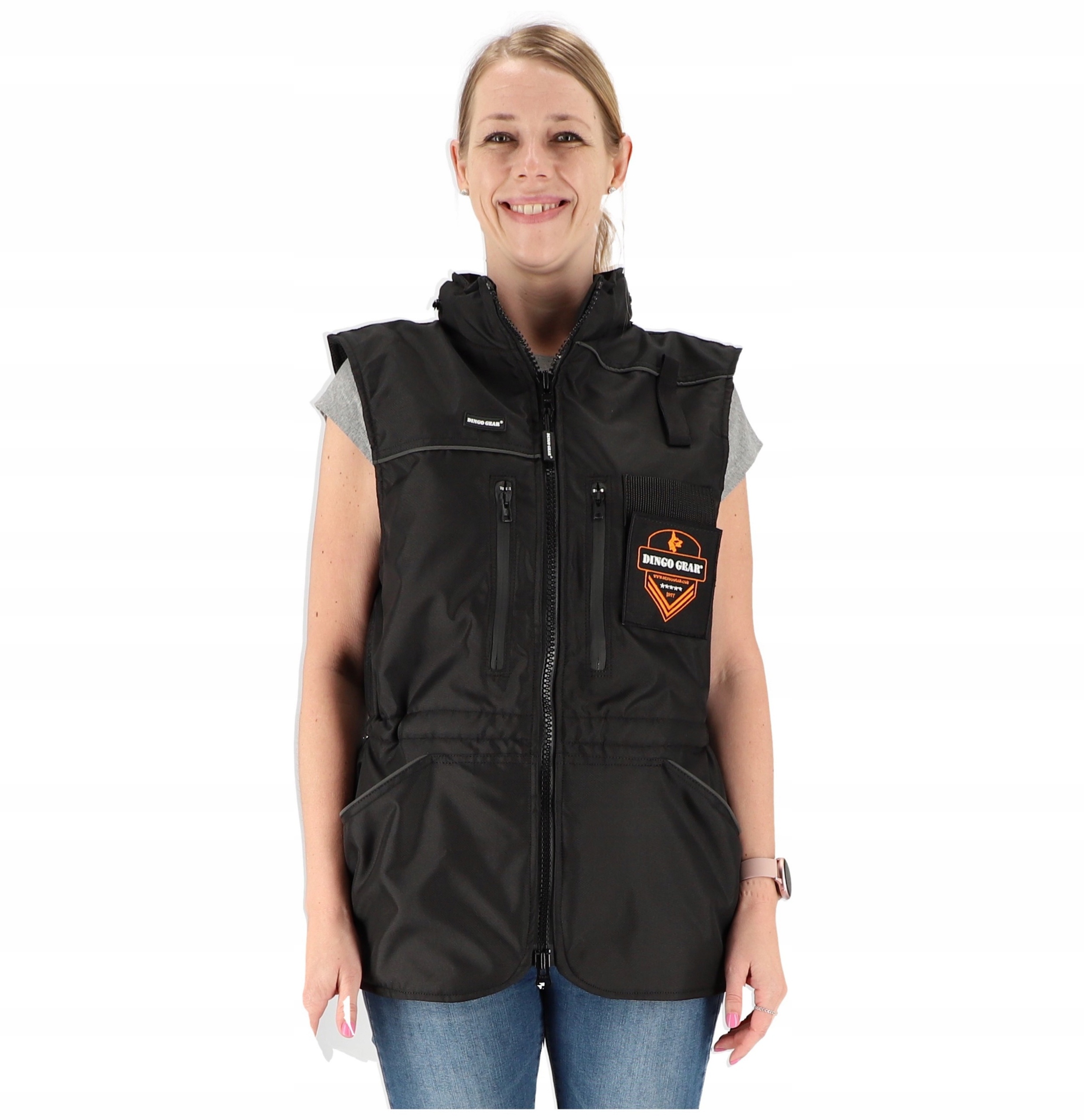 Levně S01510 Tréninková Vesta S Kapucí, Velikost XXL