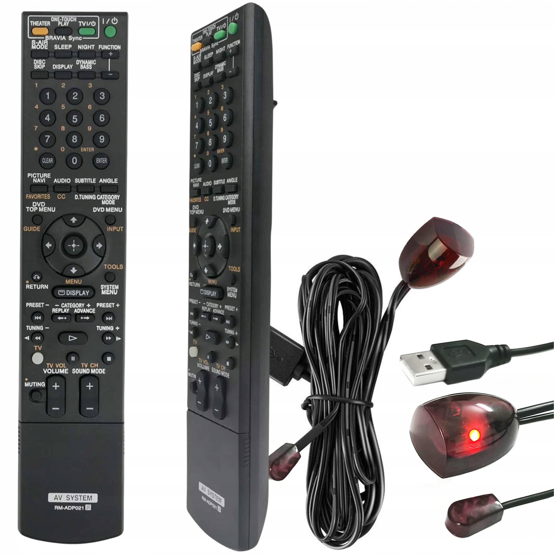 Dálkový Ovladač Pro Sony RM-ADP021 DAV-HDX575WC DAV-HDX578W DAVHDX575WC Ir Kabel