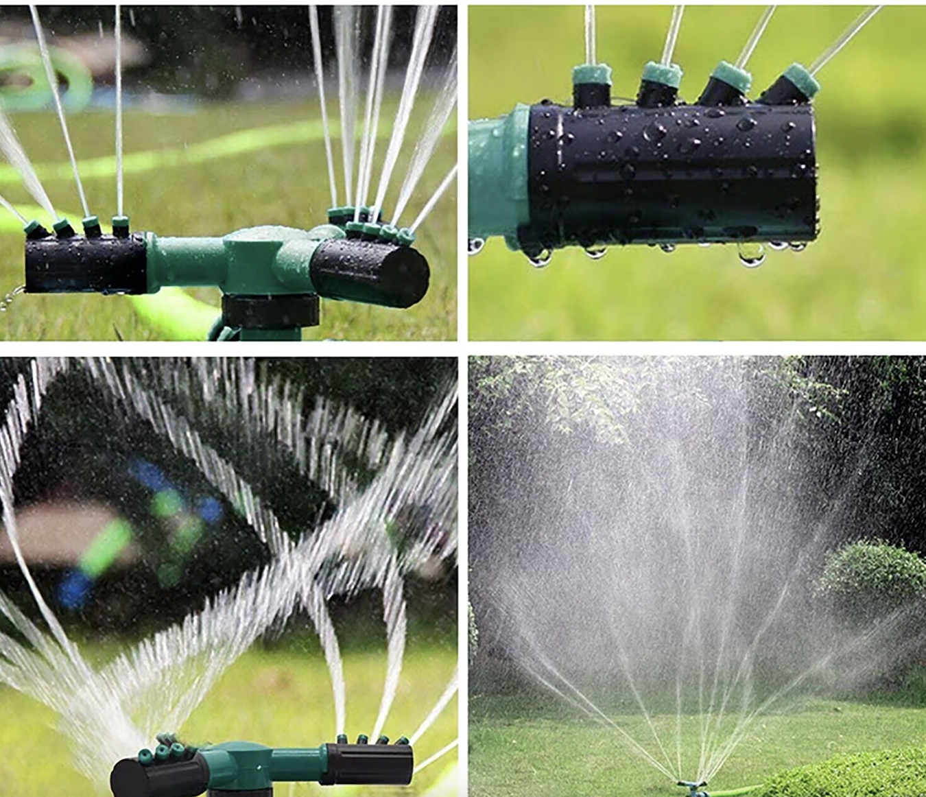 ZRASZACZ OBROTOWY TRAWY 3-RAMIENNY WBIJANY Stabilny Wydajny Ogrodowy EAN (GTIN) 5905999111391