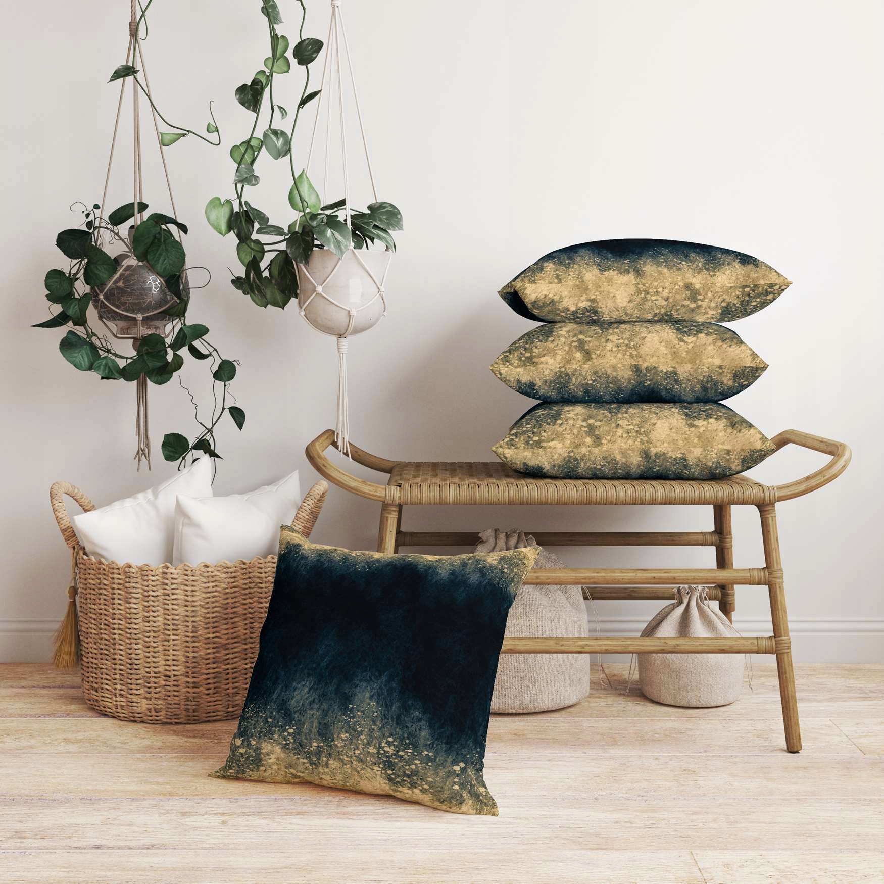 POSZEWKA NA PODUSZKĘ DEKORACYJNA 45x45 JASIEK 119 Kolor wielokolorowy