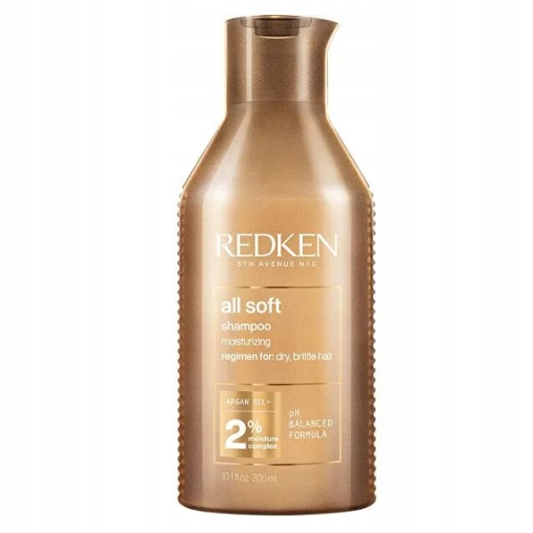 Redken All Soft nawilżający szampon do włosów suchych i łamliwych
